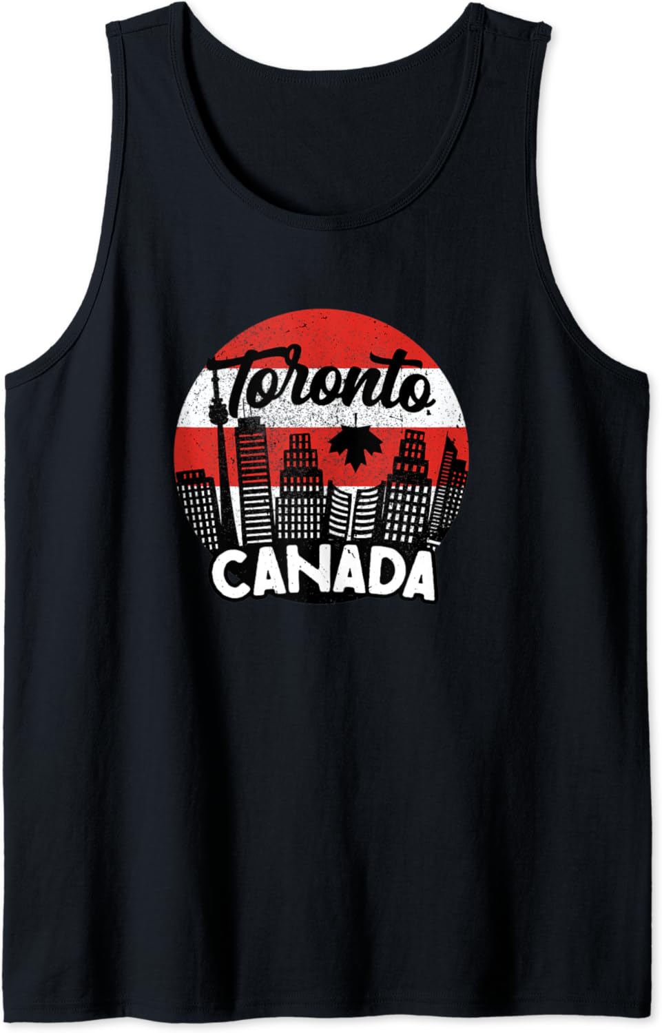 Toronto Canada Canadian Flag Team Canada Day Tank Top